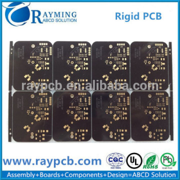 One-stop outstanding Rigid pcb & pcba With Black Soldermask
