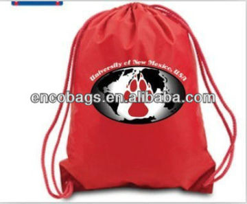 promotional nylon drawstring bag
