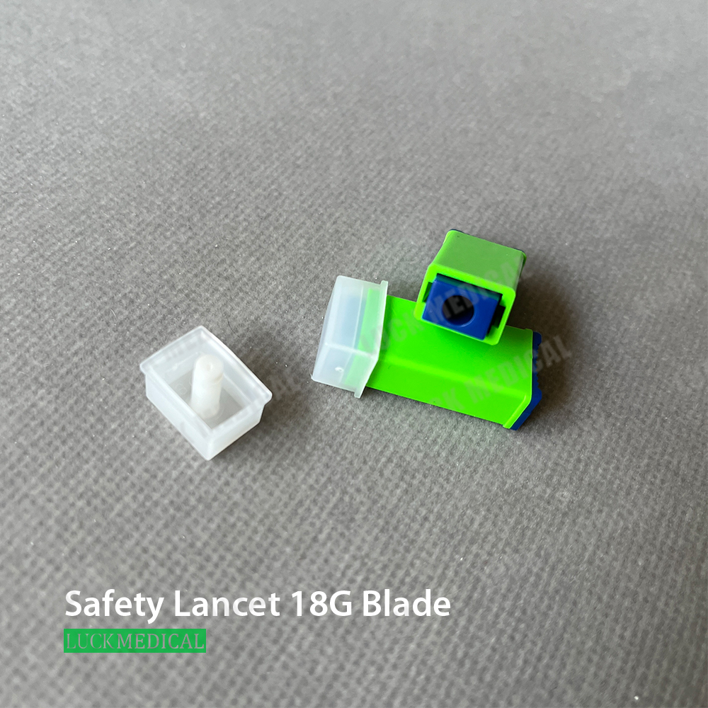Стерильная лезвие из нержавеющей стали Lancet 18G Lancet