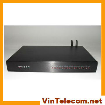 GSM PBX telephone system with 4 Co. lines and 16 exts for SME, SOHO users