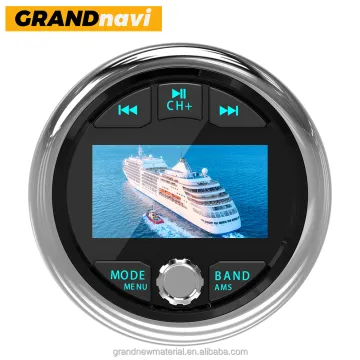 Grandnavi Marine BT Stereo: Waterproof Marine Boat Stereo for ATV, UTV, Golf, Boat, Tractor