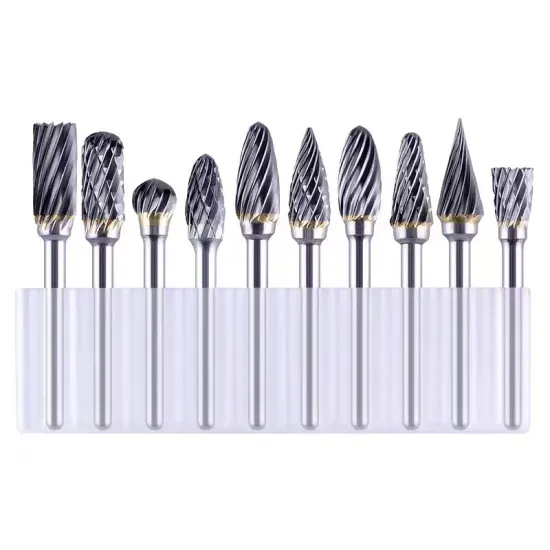 Electric Filing Tool with Hard Alloy Rotary File: Ideal for Grinding Drill Bits and Expanding Holes