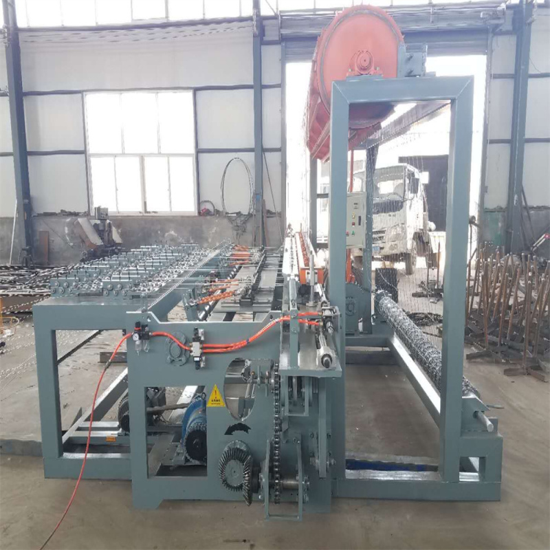 High Speed Fixed Knot Grassland Fence Wire Mesh Machine