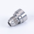 Hydraulic Flare Tube Fitting Stainless Steel JIC Male Thread Straight Transition Join Factory