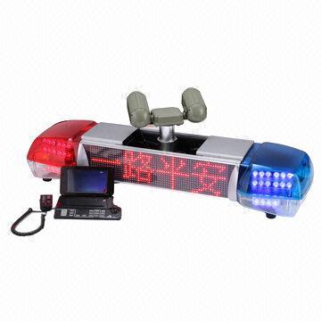 3G tăng camera tích hợp cảnh báo lightbar cho chiếc xe cảnh sát, cháy xe tải, EMS và xe cứu thương