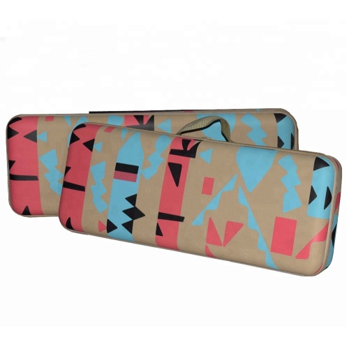 Colorful personalized eva zipper storage case slim thermoformed eva case for violin