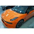 Glossy flery orange car wrap film 1.52*18M