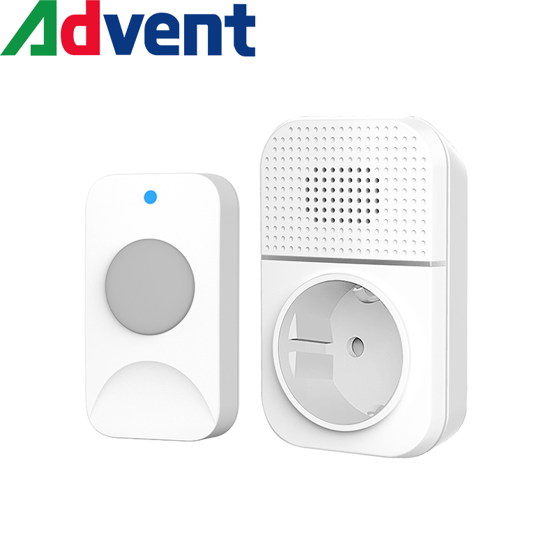 Wireless Plug-through Doorbell