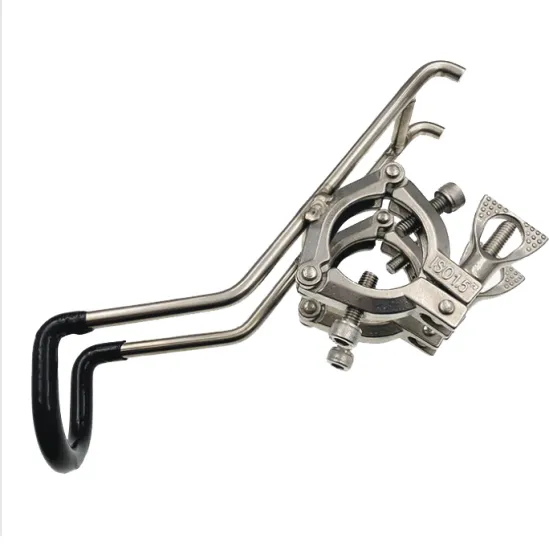 Marine Stainless Steel Fishing Accessories: Big Clamp 360 Swivel Kayak Adjustable Wall Mount Fish Rod Holder for Boats