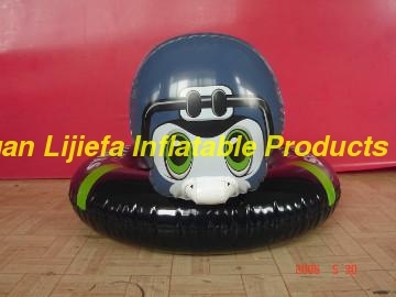 inflatable animal boat