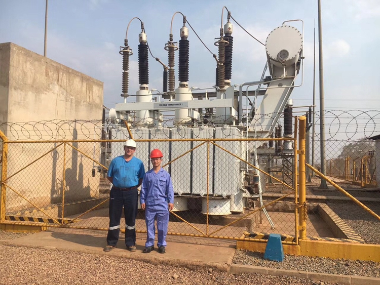 120kv oil immersed power transformer