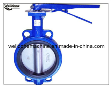 Wafer Soft Seal Butterfly Valve