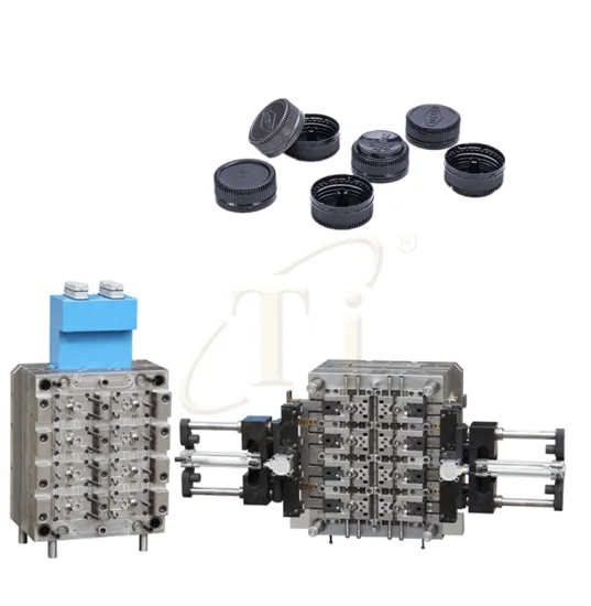 Custom Made Flip-Top 38mm PET Mold Maker Injection Mould Cap Mould