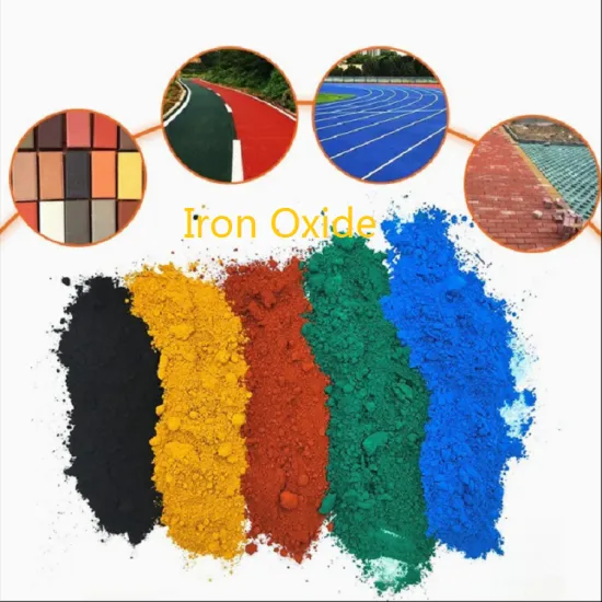 Synthetic Process Iron Oxides Red Yellow Black Pigment