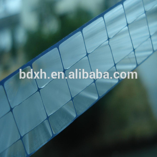 free sample 10 years warranty fire retardancy multiwall polycarbonate sheet