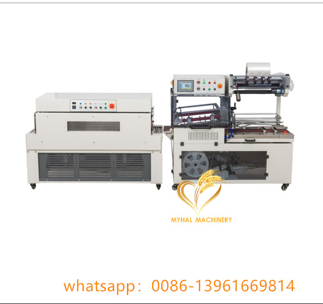 Automatic l sealer shrink tunnel heat shrink packaging machine