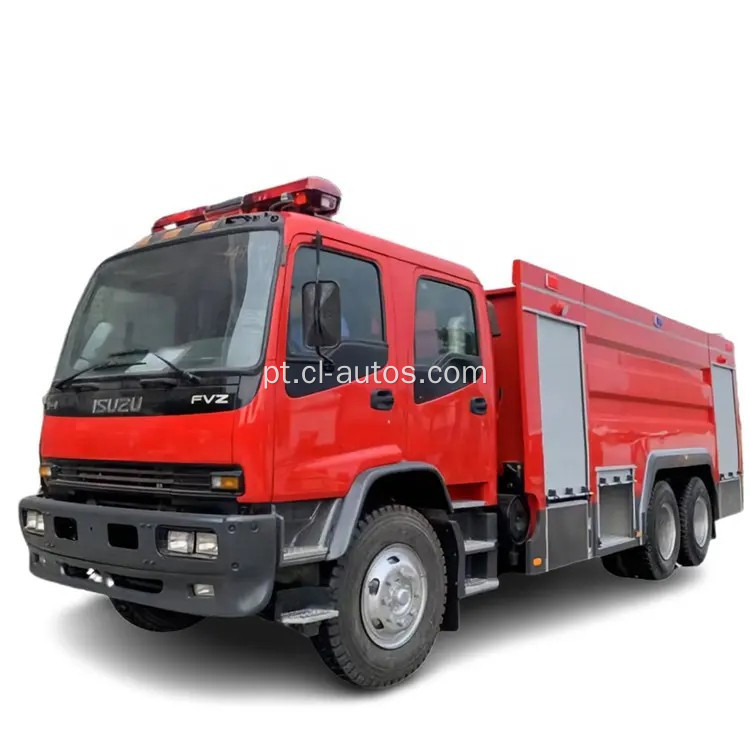 Isuzu FVR 6x4 Caminhão de bombeiros de espuma de água