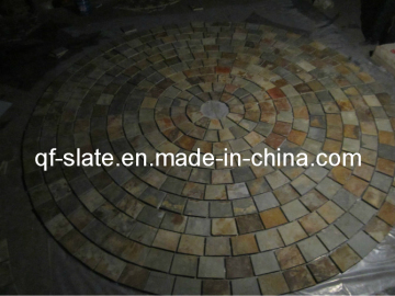 Rusty Flooring Slate Mosaic Pattern (MP-QF04)