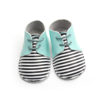 Stripe Oxford Babyschuhe Großhandel