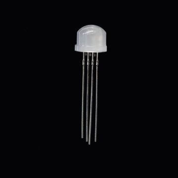 8mm RGB LED 확산 밀짚 모자 LED 0.2W