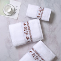 Wholesale Customized Logo Embroider Microfiber Hand Towel