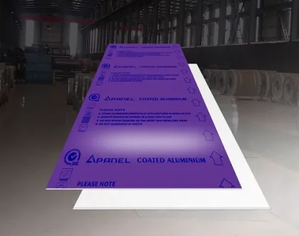 High Glossy Soft Purple Aluminum Sheet