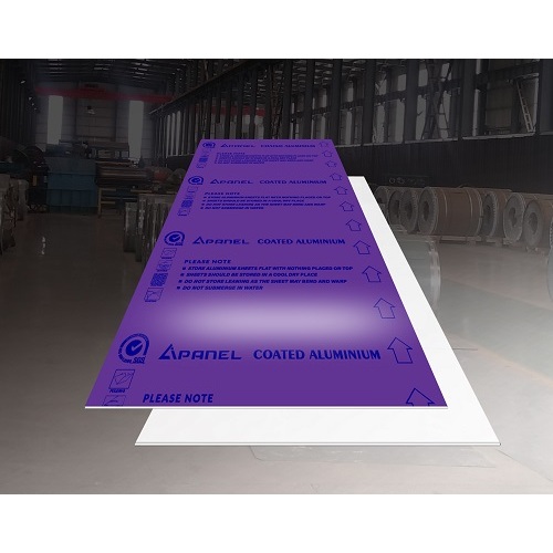 High Glossy Soft Purple Aluminum Sheet