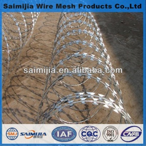 High Security Steel Razor Barbed Wire Tape