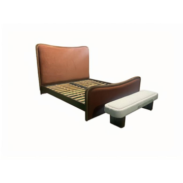 Luxury Style High Back Upholstered King Size Bed