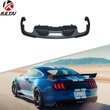 GT350 Style PP Material Car Bumper Rear Diffuser Lip for Mustang 2018-2022