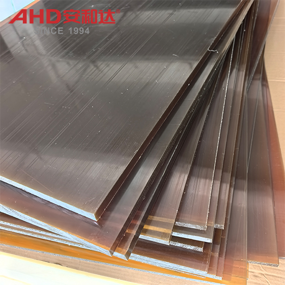 Thick PEI Sheet Amber Cover Plate