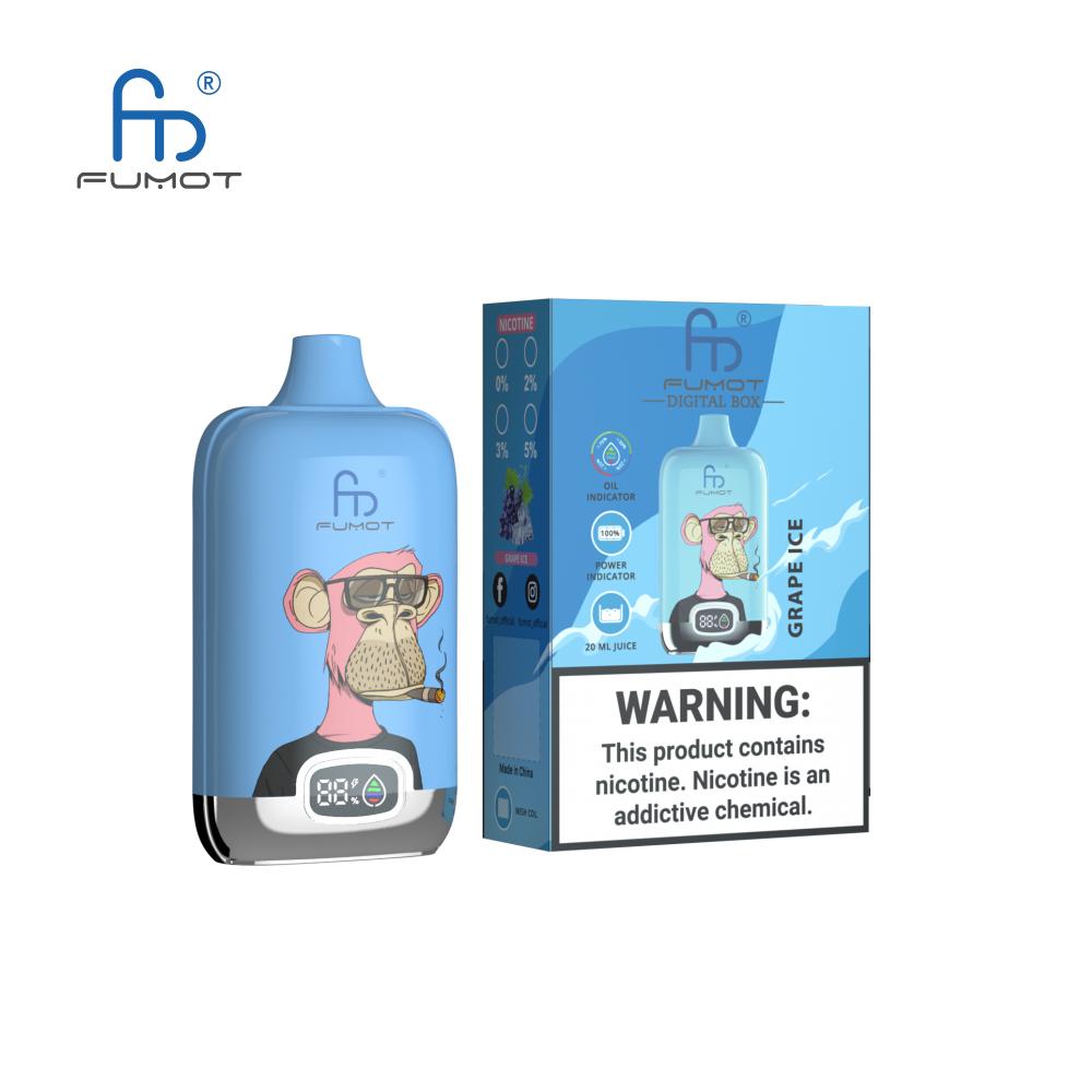 Hộp kỹ thuật số Fumot 12000 thiết bị vape bán buôn puff