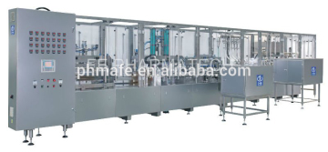 Automatic plastic bag filling and sealing machine