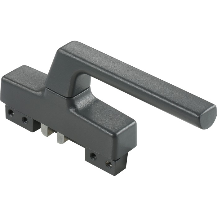 Оконная ручка бокового профиля для распашных окон