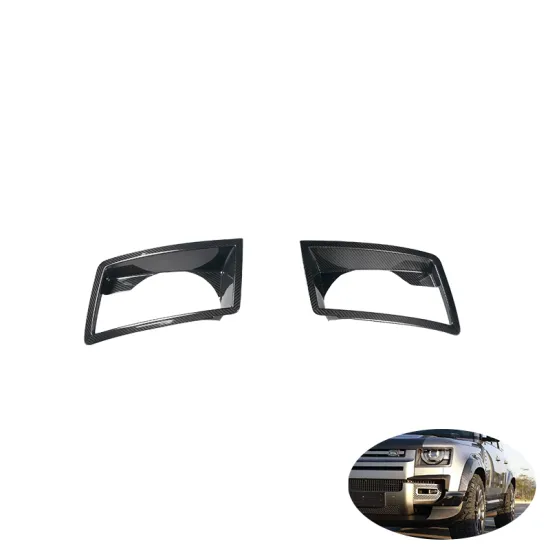 Carbon Fiber Headlight Covers for Land Rover Defender 90/110/130 L663