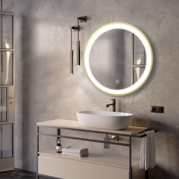 Bathroom Wall mounted Touch switch Smart Bathroom Mirror