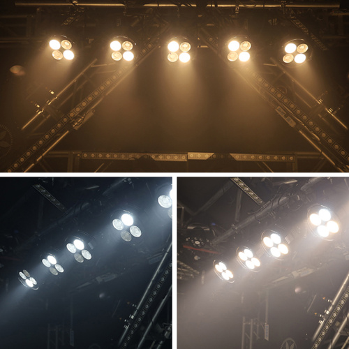Big Bipper IP55 4pcs 50W Cold Warm White Lights Bar Stage Lighting Equipment dj Waterproof 200W Par Light