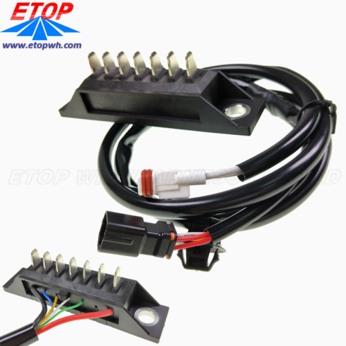 Conjunto de cabos de conector de bateria EV de bicicleta EV personalizada