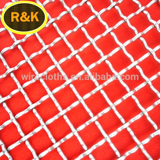 brass crimped wire mesh display manufacturer