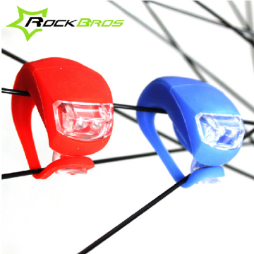 ROCKBROS Bicycle Wheel Spokes Light MTB Mountain Bike Road Bike Rear Lamp Riding Bike light 6 Colors