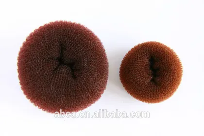 8cm brown Nylon Hair Roller magic hair chignon