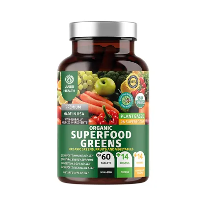 Daily Organic Greens Supplement for Vitality