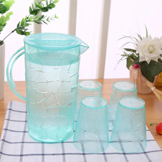 2.4L Refreshing Color 1+4 Plastic Jug