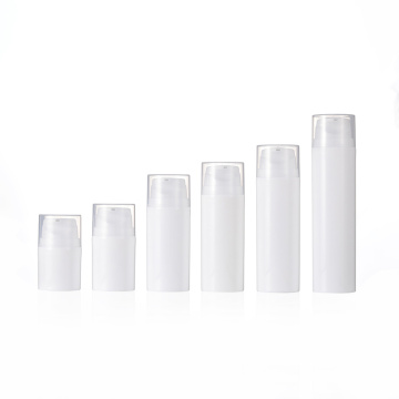 PP Airless Bottle Customized 30ml 50ml 100ml Vacuum Bottles for Cosmetics Manufactory