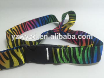 wholesale customized leopard printed lanyard manufacturer