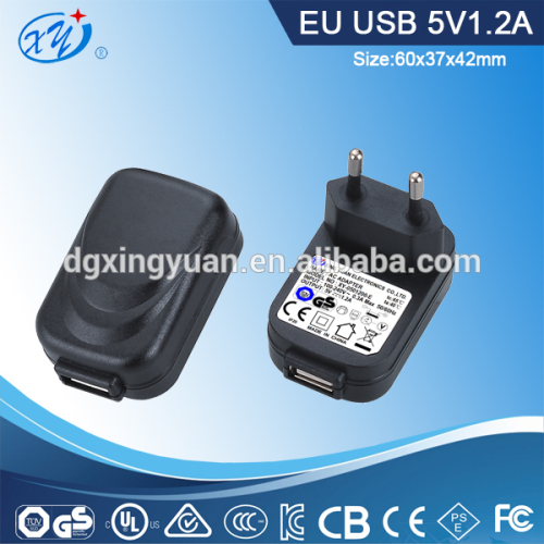 12V AC/DC switching power adapter for led lighting with CE and GS 61347