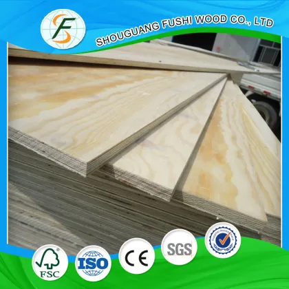High Quality Pine Plywood For Making Furniture