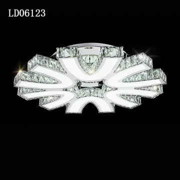 modern chrome led chandelier ceiling lamps for bedroom