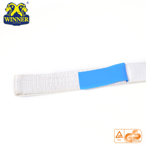 Heavy Duty Factory Price Polyester Soft Webbing Round Sling