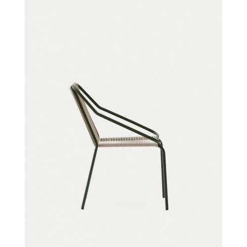 Outdoor PE Rattan Armchair for Patio and Garden